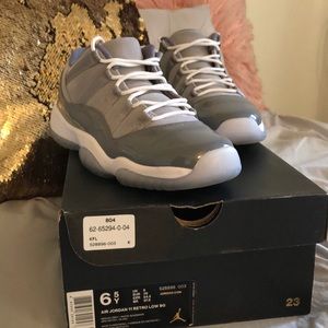 Air Jordan Retro Low 11s Cool Grey